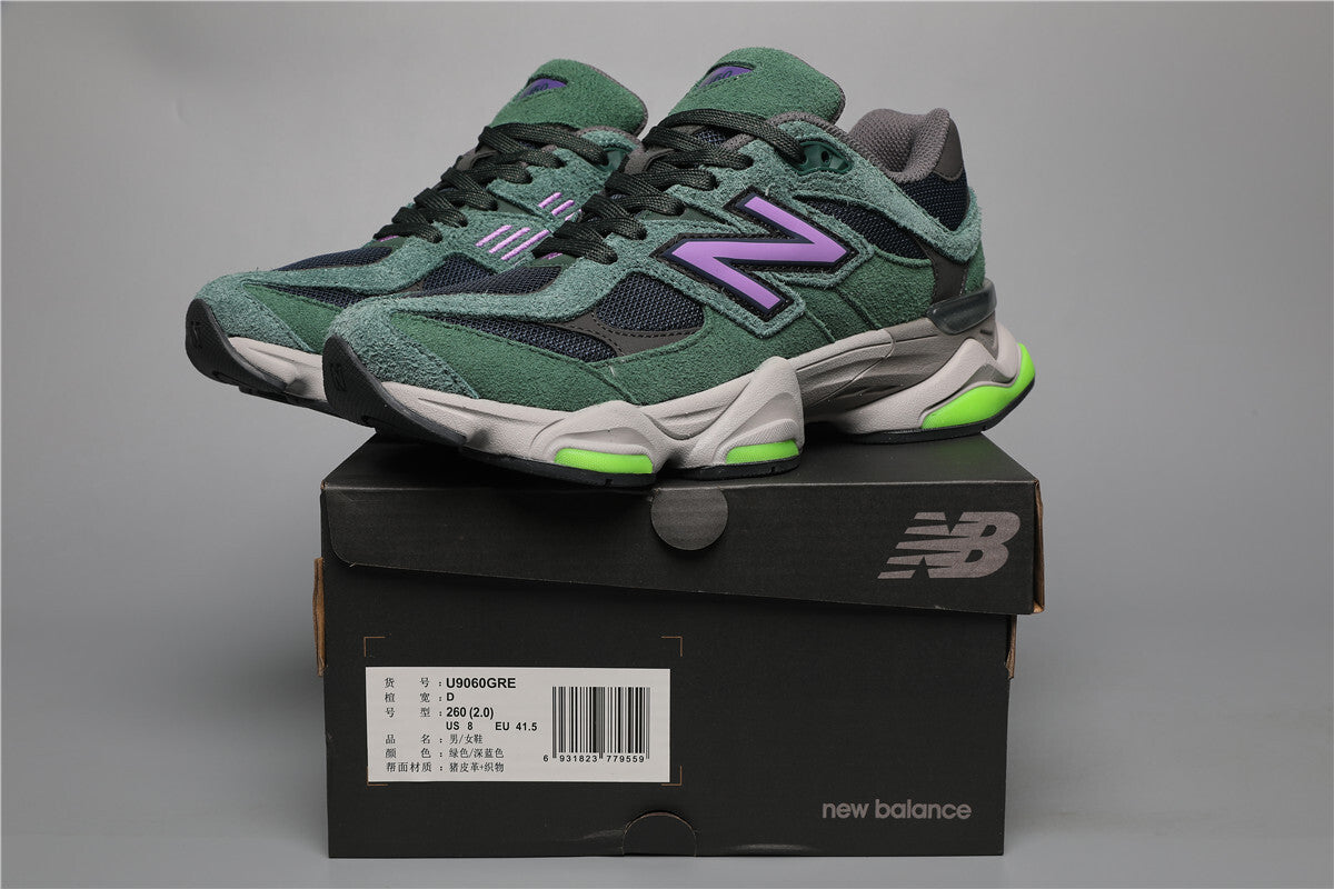 New Balance 9060 Unisex Sneakers Green Blue