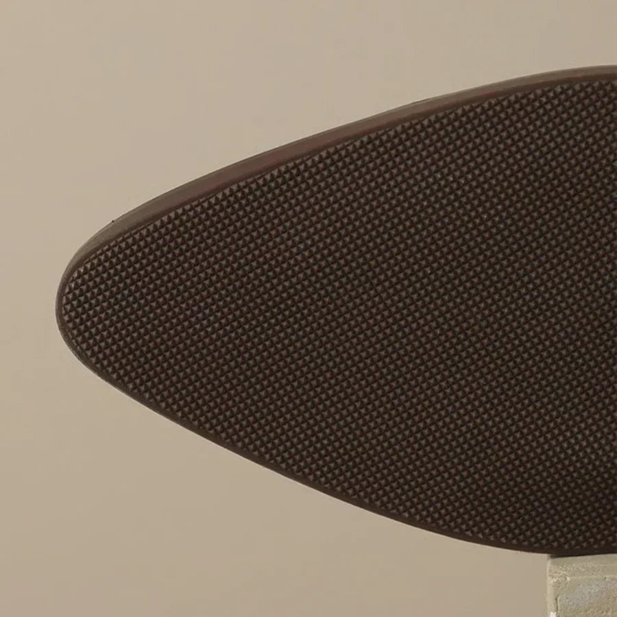 MAISON LORÉ Women's Low Heel Leather Ankle Boots