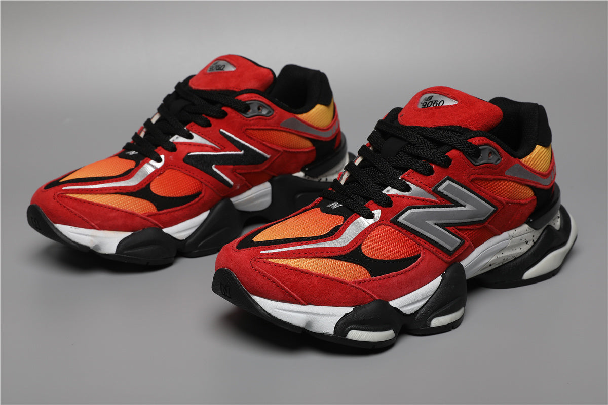 New Balance 9060 Unisex Sneakers Orange Red