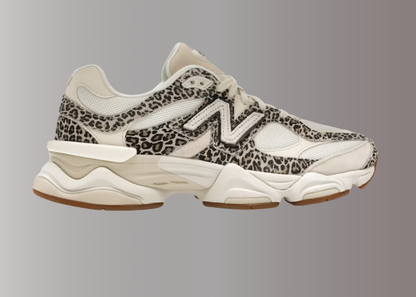 New Balance 9060 Unisex Sneakers Leopard Beige