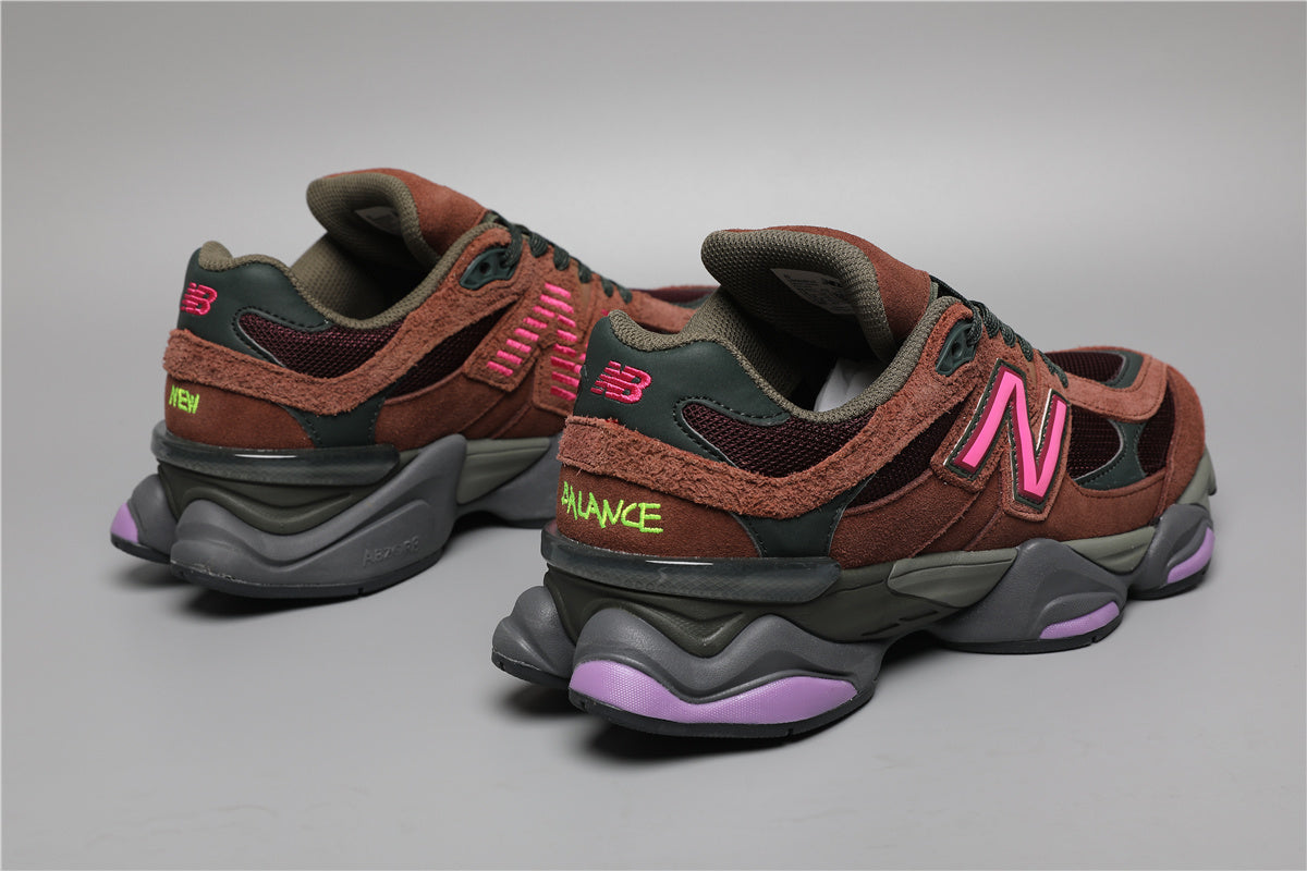 New Balance 9060 Unisex Sneakers Wine Red