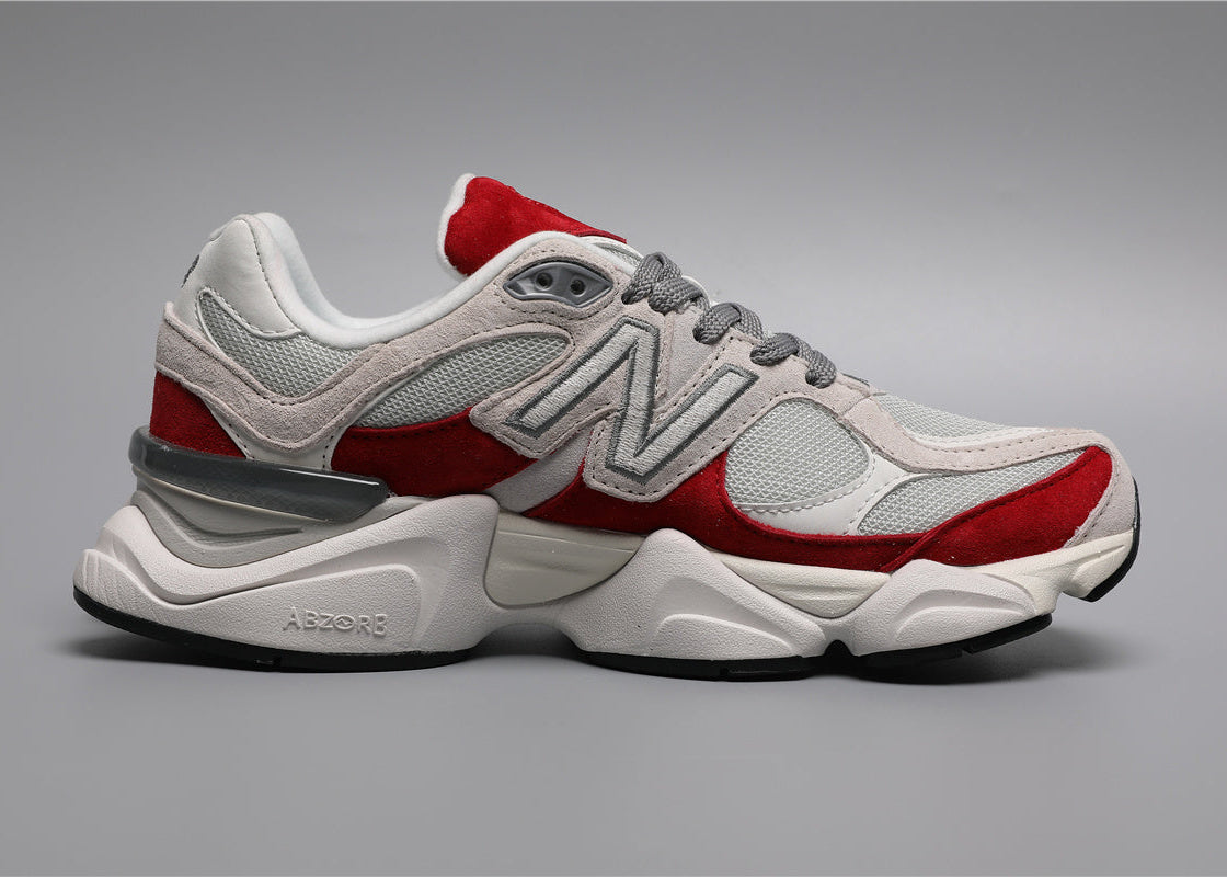 New Balance 9060 Unisex Sneakers White Red