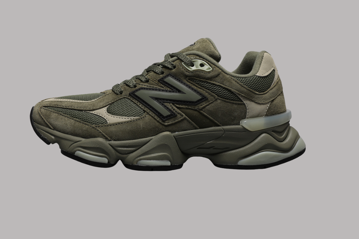 New Balance 9060 Unisex Sneakers Green Olive
