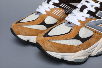 New Balance 9060 Unisex Sneakers Yellow Brown