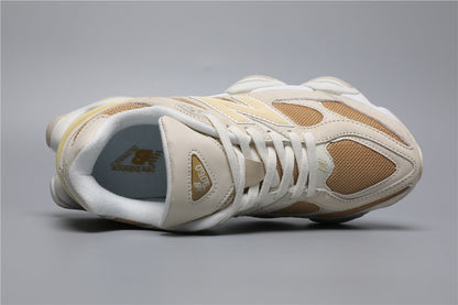 New Balance 9060 Unisex Sneakers Off-White Yellow