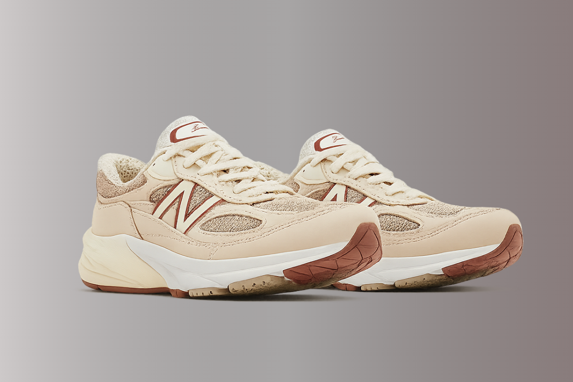 New Balance 990v6 Unisex Sneakers Raw Cashew