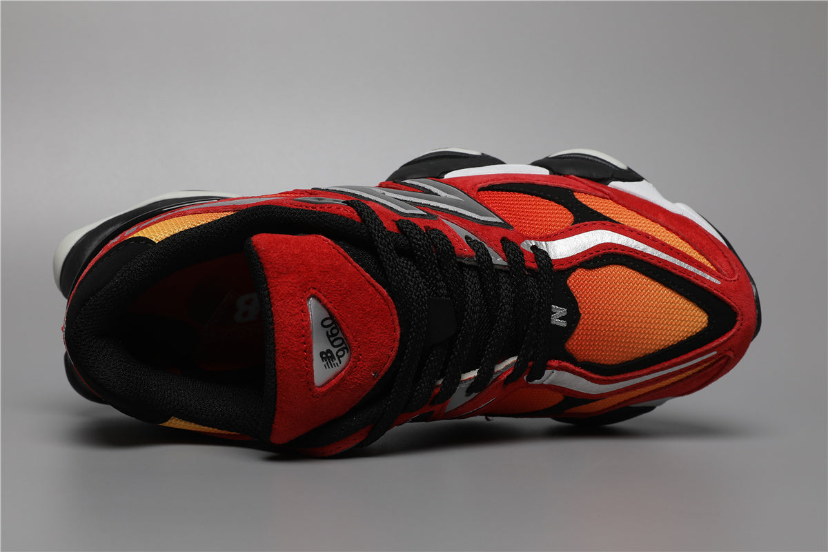 New Balance 9060 Unisex Sneakers Orange Red