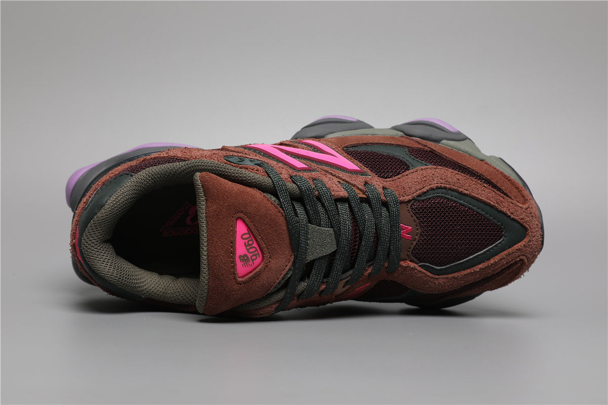 New Balance 9060 Unisex Sneakers Wine Red