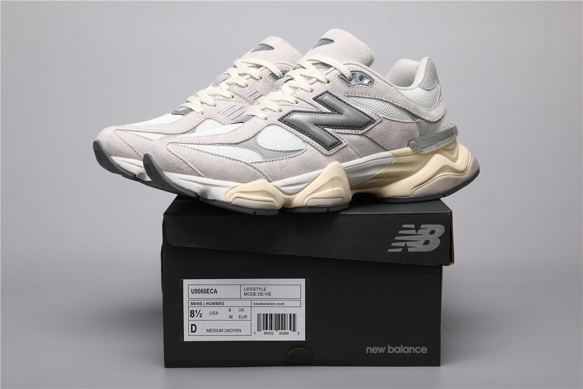 New Balance 9060 Unisex Sneakers Gray White