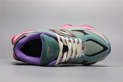 New Balance 9060 Unisex Sneakers Green Pink