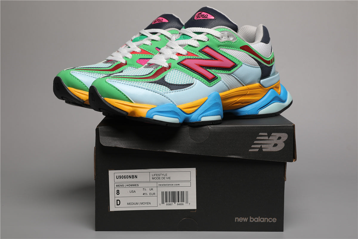 New Balance 9060 Unisex Sneakers White Green