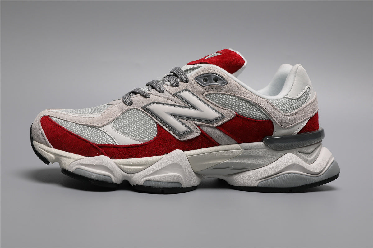 New Balance 9060 Unisex Sneakers White Red