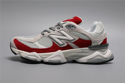 New Balance 9060 Unisex Sneakers White Red
