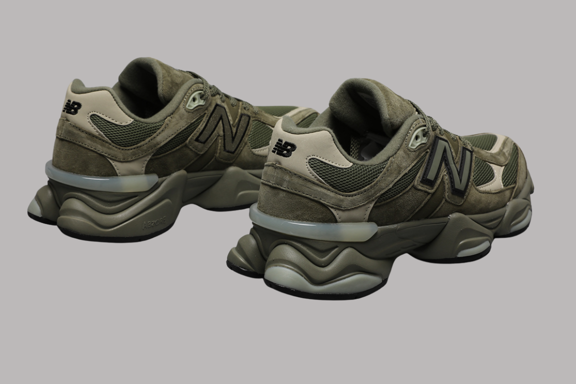 New Balance 9060 Unisex Sneakers Green Olive