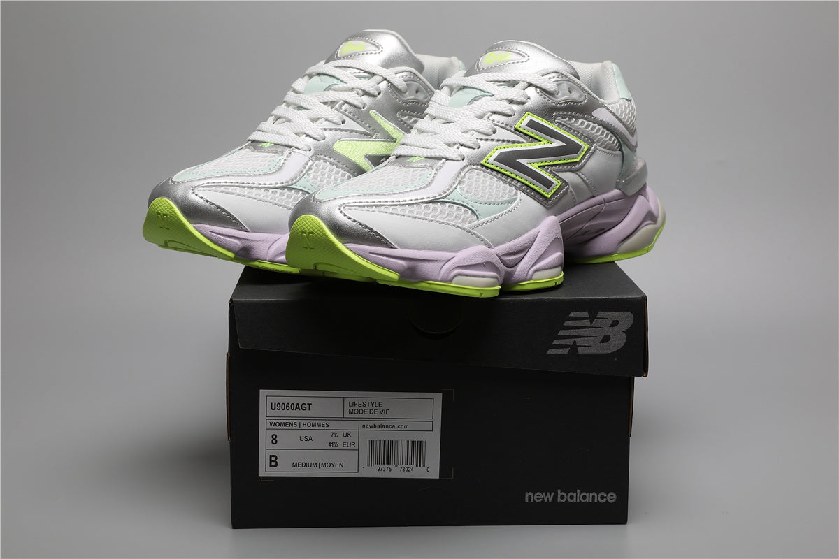 New Balance 9060 Unisex Sneakers White Green