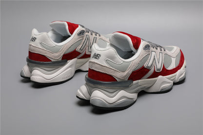 New Balance 9060 Unisex Sneakers White Red