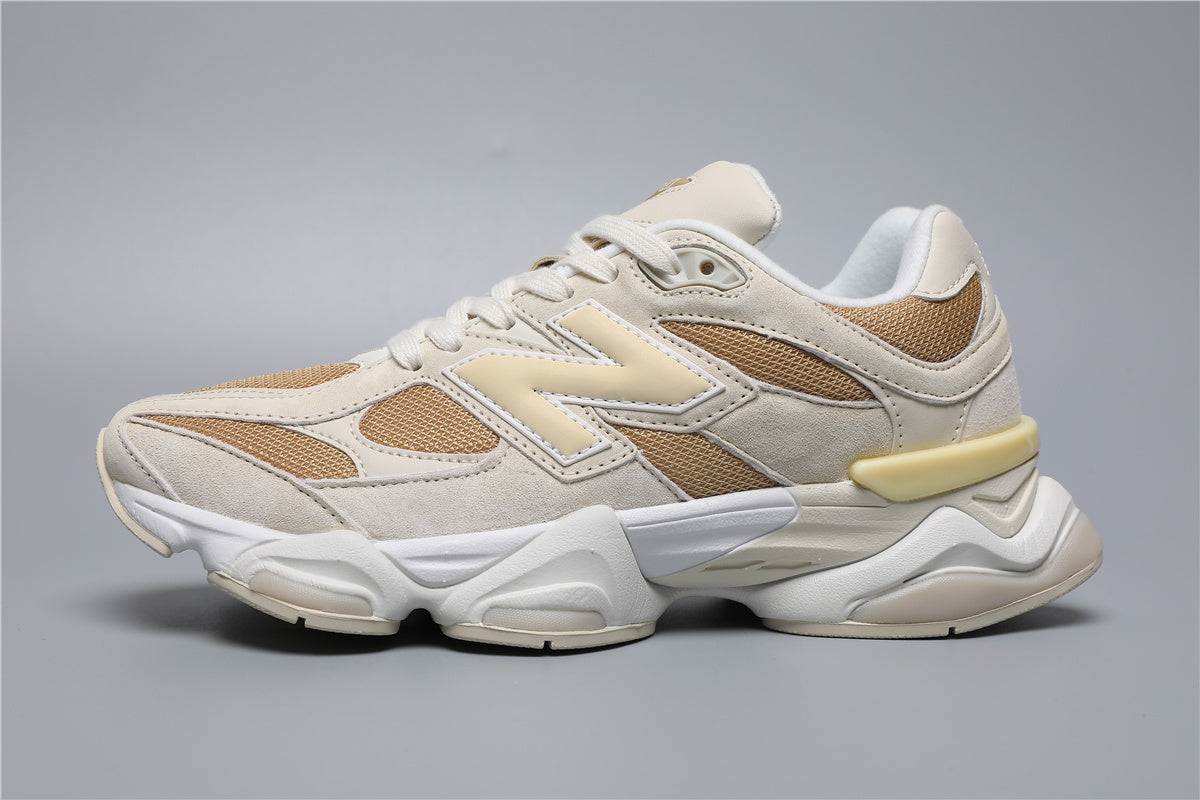 New Balance 9060 Unisex Sneakers Off-White Yellow