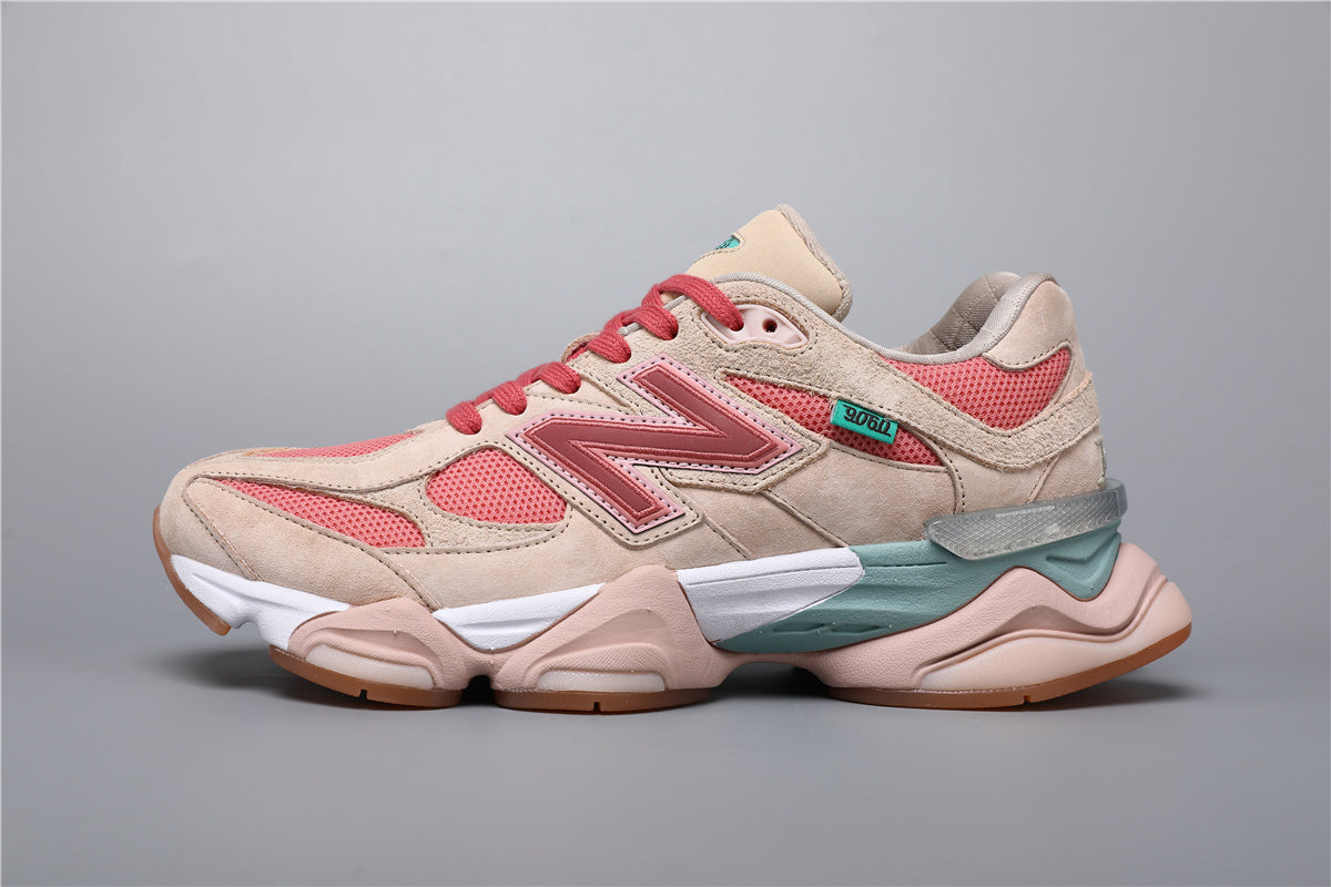 New Balance 9060 Unisex Sneakers Beige Pink
