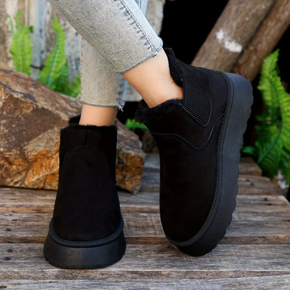 Balerria Women's Warm Winter Thick Sole Boots