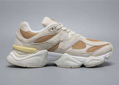New Balance 9060 Unisex Sneakers Off-White Yellow