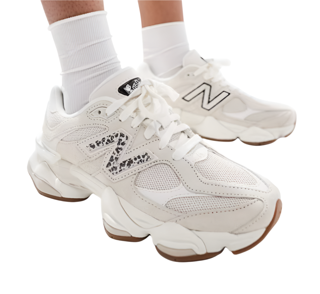 New Balance 9060 Unisex Sneakers Leopard Detail